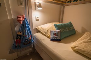 Etagenbett im Kinderzimmer von Juist-Traum